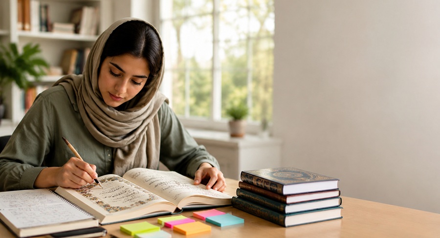 روش مطالعه علوم و فنون ادبی