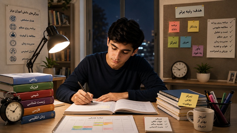 تجربه‌های موفق زندگی دانش‌آموزان برتر