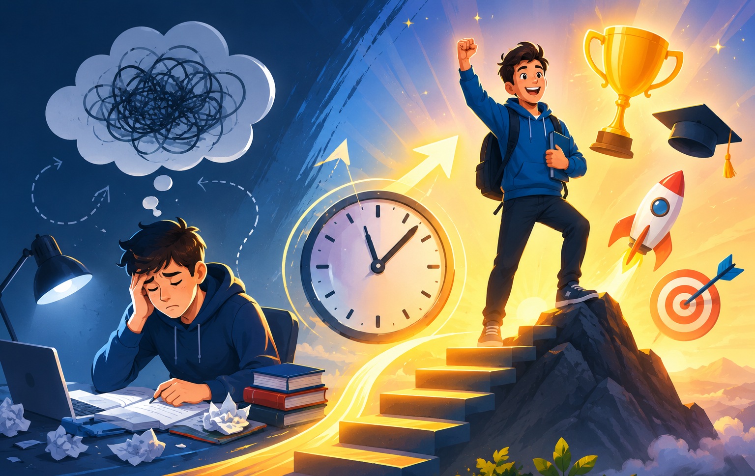 افزایش انگیزه و تمرکز برای درس خواندن | 10 راهکار کاربردی برای دانش‌آموزان