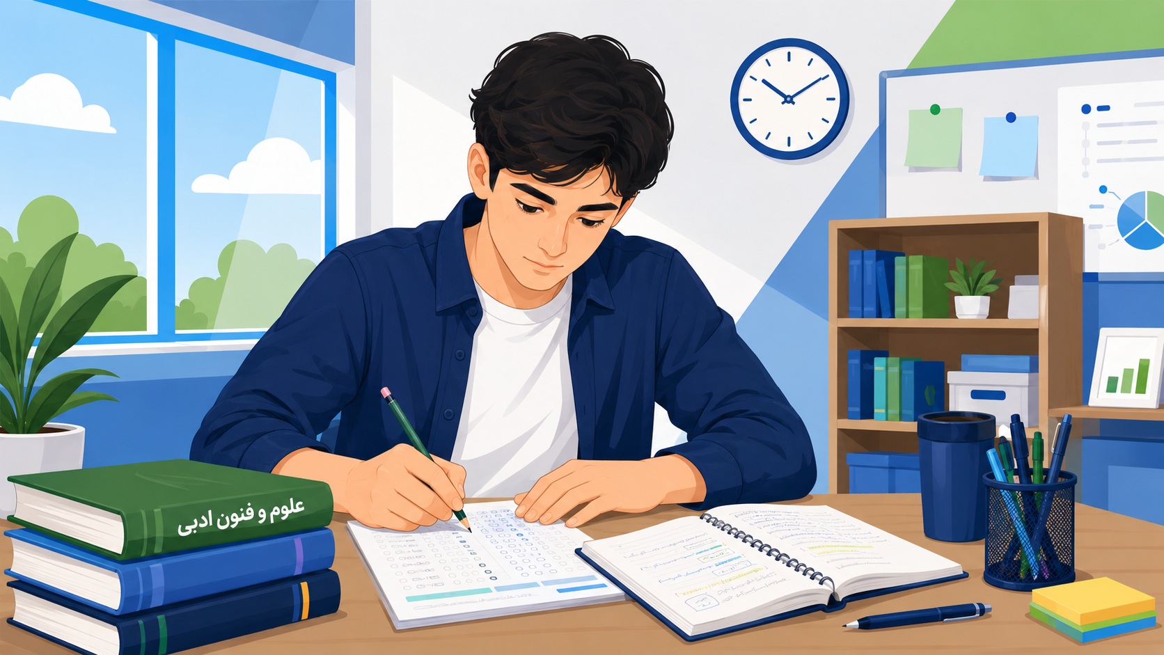 روزی چند ساعت درس بخوانیم؟ | بهترین ساعت مطالعه برای دانش‌آموزان و کنکوری‌ها
